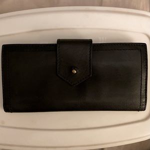Madewell Post Wallet, black